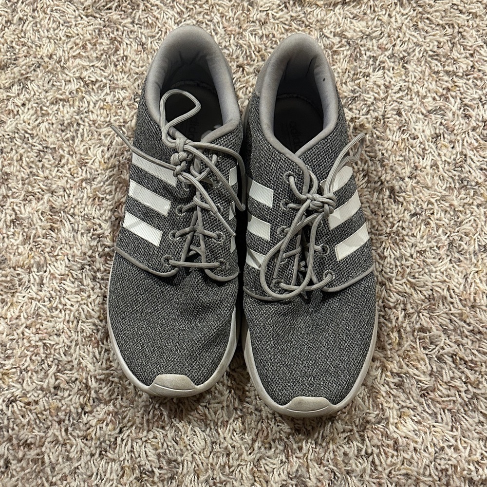 Adidas Womens Charcoal Gray Sneakers